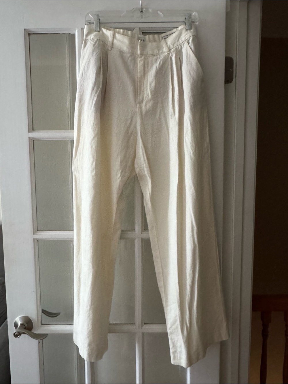 GAP High Rise Linen Trousers - Picture 4 of 4